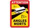 STICKER DEAD CORNER INDICATION BUS